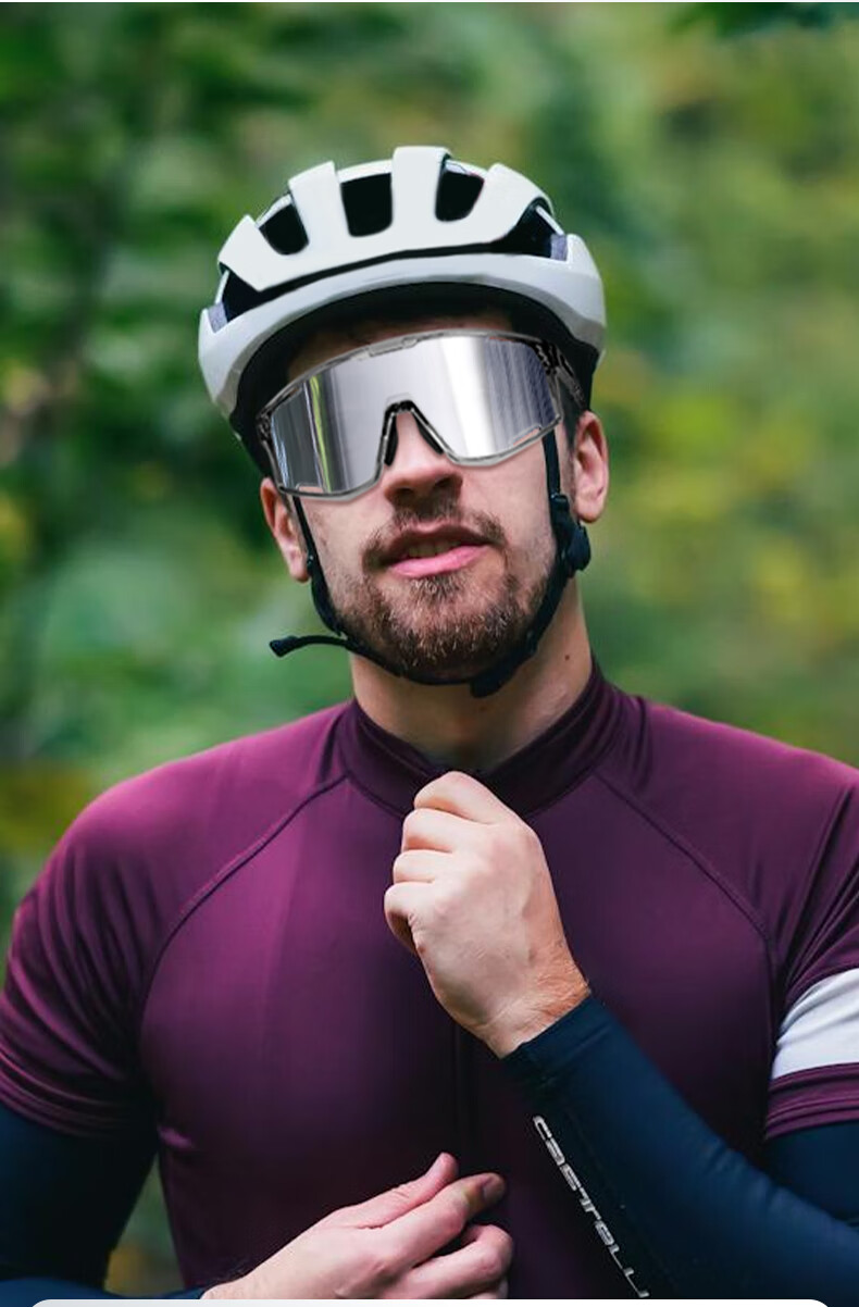 KAPVOE Anti-Fog Cycling Glasses, Day And Night Use, Photochromic, for Road Bikes, Professional Windproof Goggles, Sports Glasses for Men And Wome 9
