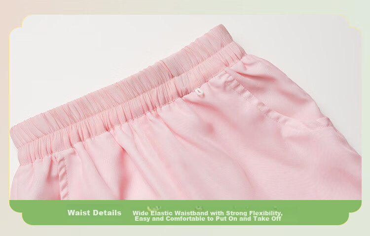 Menghu Jinse Hanfu Girls' Spring 2026 New Chinese Tang Suit, Children's Traditional Ancient Costume Pants Set, Pink, Size 130 7