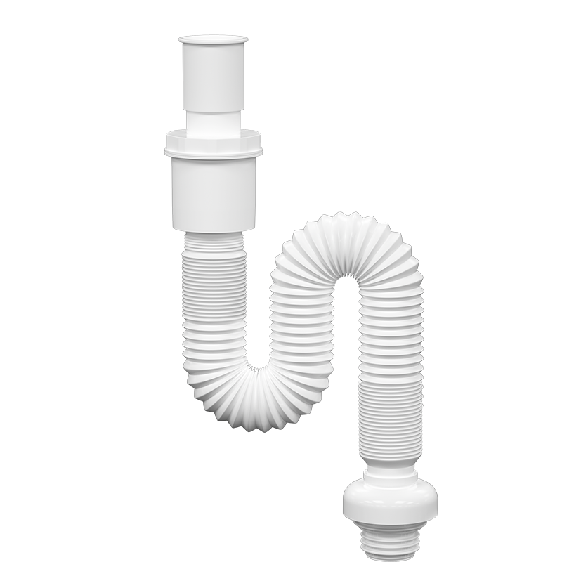 Muvi Sink Drain Pipe, Washbasin Countertop Basin Anti-Odor Check Valve Drainage Hose, Floor Drain Wall Drain Universal Gadget