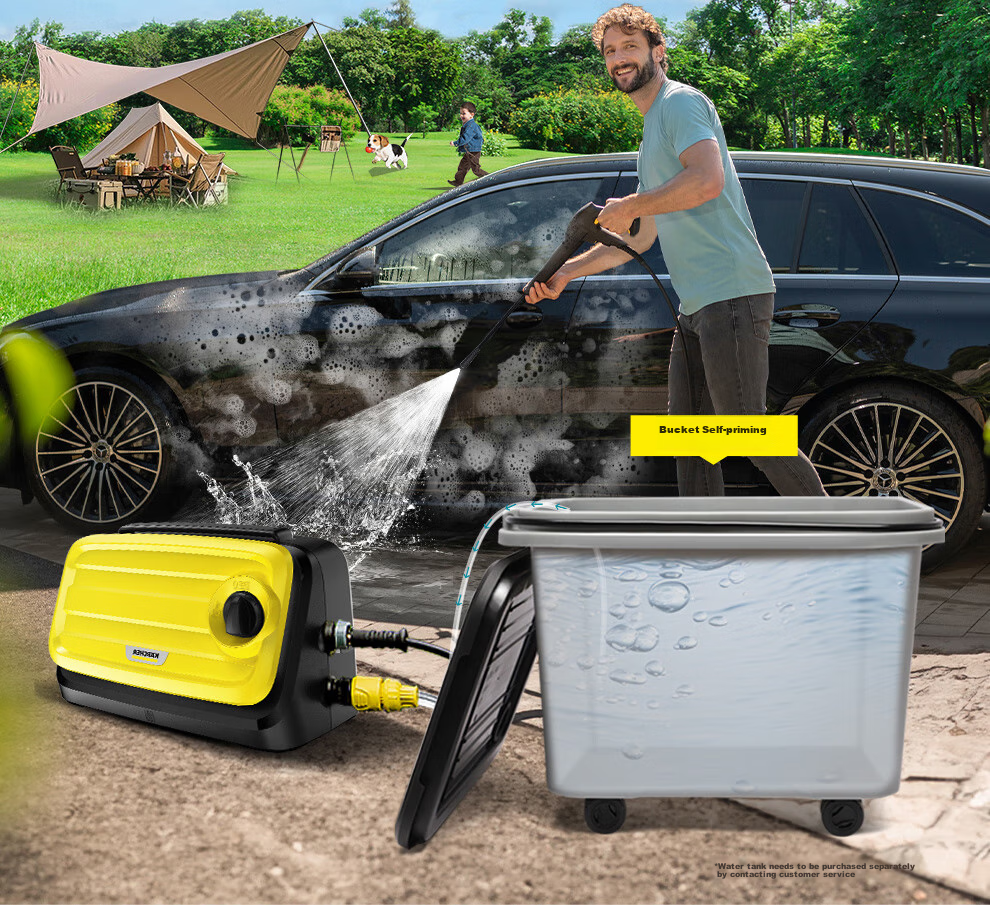 KARCHER German High-Pressure Washer, Household Car Washing Machine, Water Gun, Pump, Cleaning Machine for Floor Washing 17
