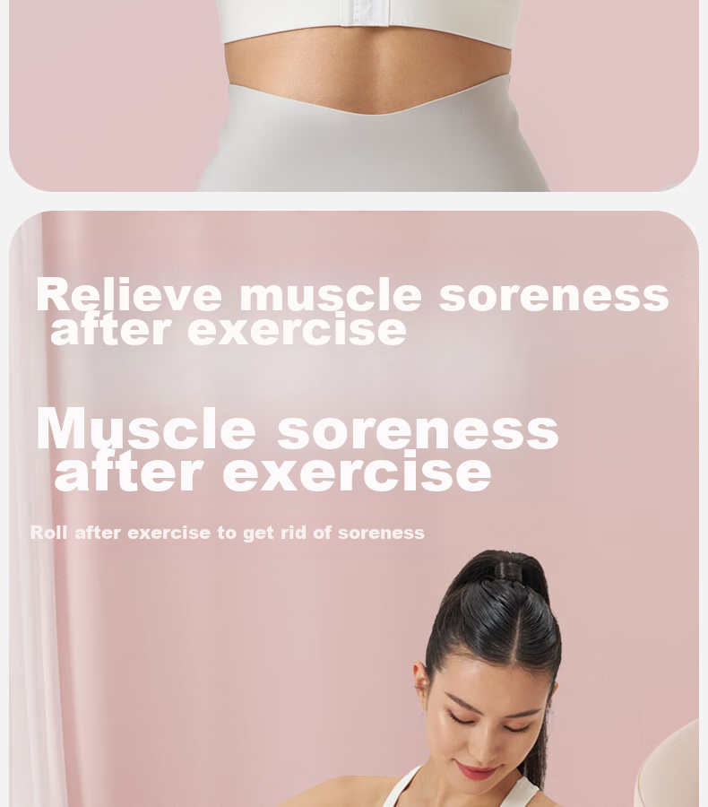 Yottoy Massage Roller with Wolf Tooth Design for Deep Muscle Fascia Relaxation, Full Body Pain Relief Massage Device 9