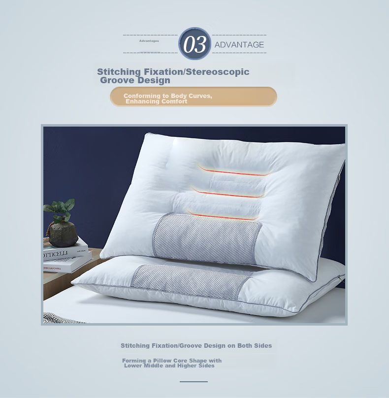 Hengyuanxiang Pillow, Cassia Seed Antibacterial Cervical Pillow, Single Person Sleeping Hard Pillow, Pillow Core, Whole Head, One Piece, 48*74cm 19