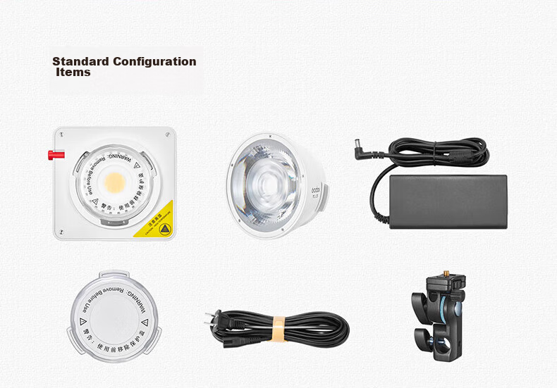 Godox ML100Bi Photography Light, Dual Color Temperature Adjustable, Portable Night Shooting Light, Portrait Fill Light, Outdoor Studio Film Video Camera Light [ML100Bi Kit1 Set] 16