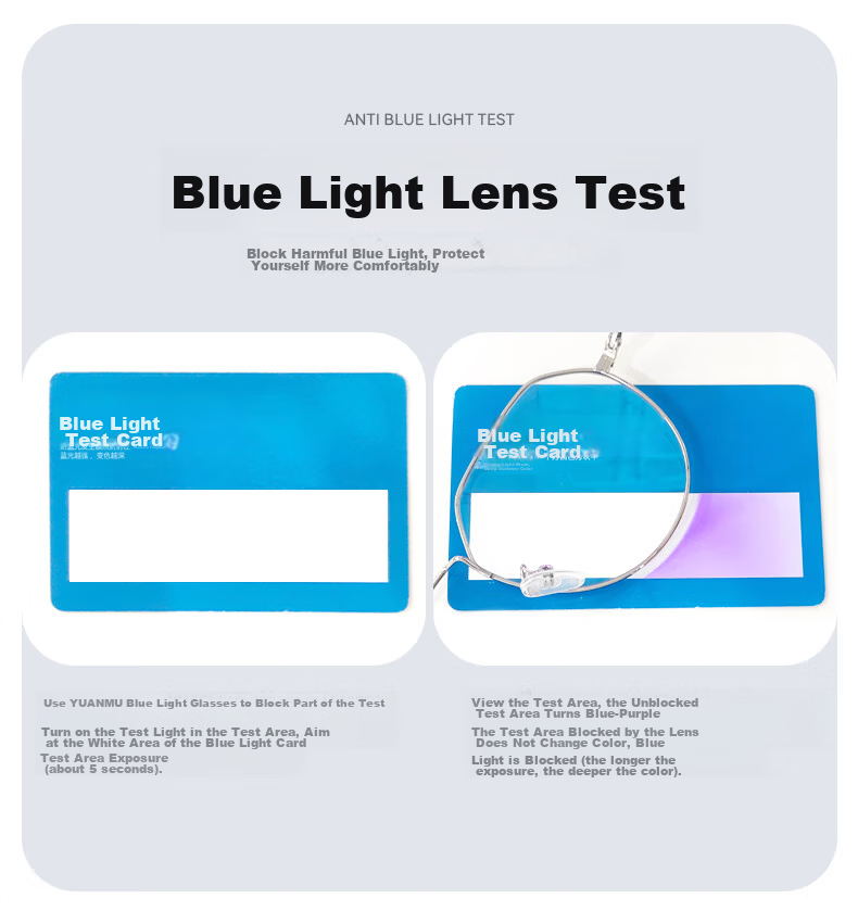 Mr. PuTian Anti-Blue Light Glasses Anti-Radiation Non-Prescription Glasses for Men And Women with Myopia Prescription Available, Phone And Computer Eye Protectio 6