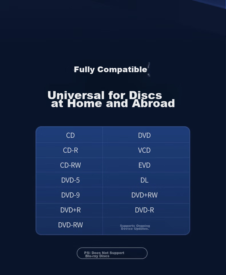 Newmine DRW-811 USB External Optical Drive, 8x Speed, External DVD Burner, Portable Optical Drive, External Optical Drive 13