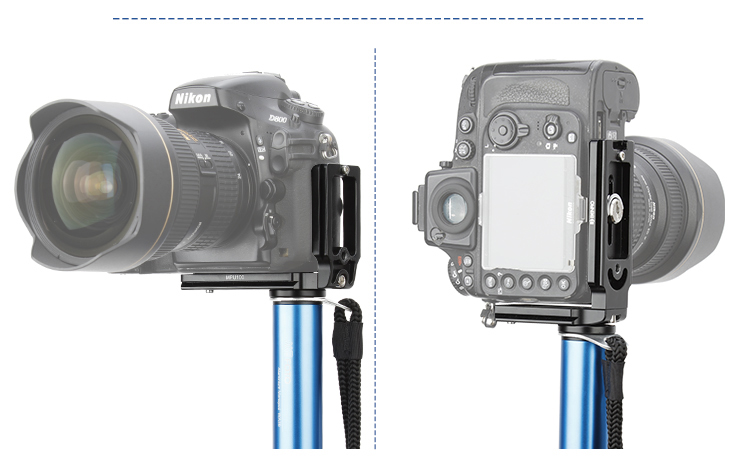 Benro MPU100 Universal Quick-Release Plate, DSLR Camera L-Shaped Vertical Shooting Bracket, Tripod Head Plate, Right-Angle Plate, Accessory Plate, Camera Quick-Release Plate 12