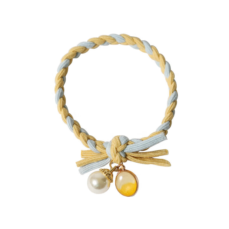 Gunai Weekly Hair Tie Hair Accessory Elastic Hair Band Hair Rope Hair Ornament Practical New Year Gift for Girls 5