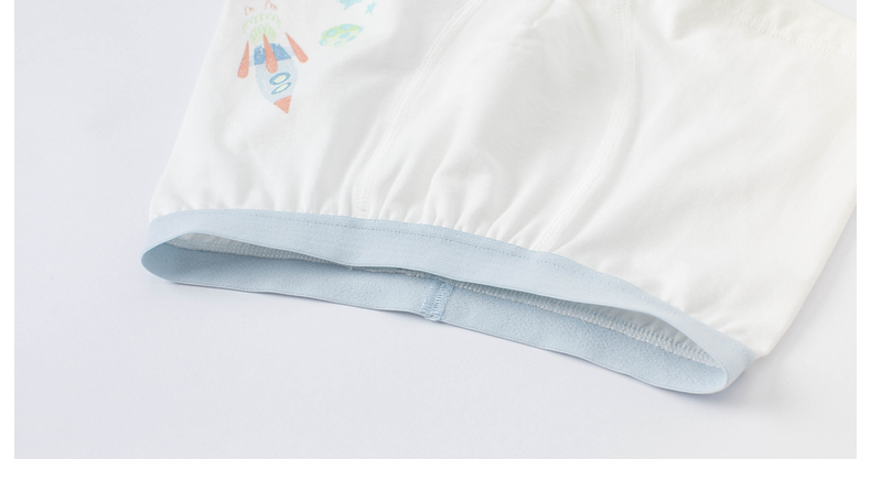 DAVE & BELLA [Two-Pack] Boys' Elastic Boxer Briefs 2024 Children's Boxer Shorts Baby Underwear 6