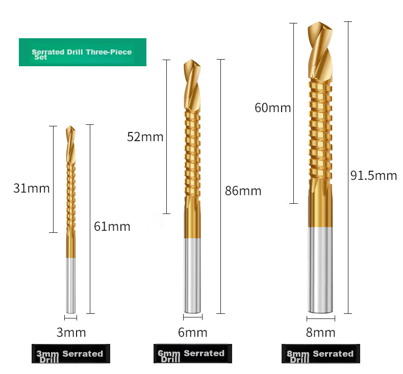 Baolian Stainless Steel Pagoda Drill Bit Set Cobalt Twist Drill Hole Opener Metal Step Drill Bit Set Alloy Reamer Drill Bit 23
