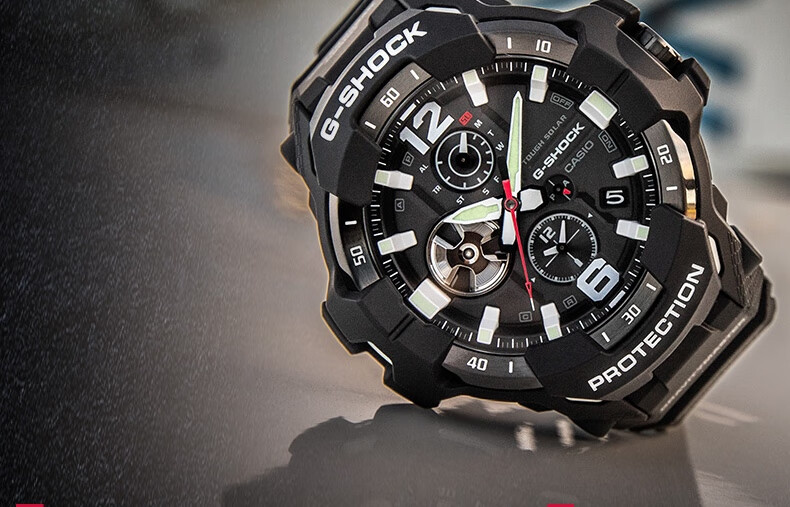 Casio Watch, G-SHOCK Aviation Series Shockproof And Water-Resistant Sports Watch, Gift for Boyfriend, GR-B300 9
