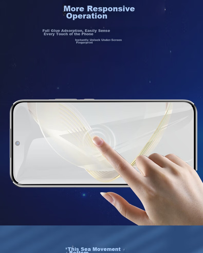 ESCASE Tempered Glass Screen Protector for Huawei Nova 14 Pro, Full Coverage High Definition Protective Film, Shatterproof, Fingerprint-Resistant, Easy to Apply, Wear-Resistant, High Aluminum Content Glass Film 13