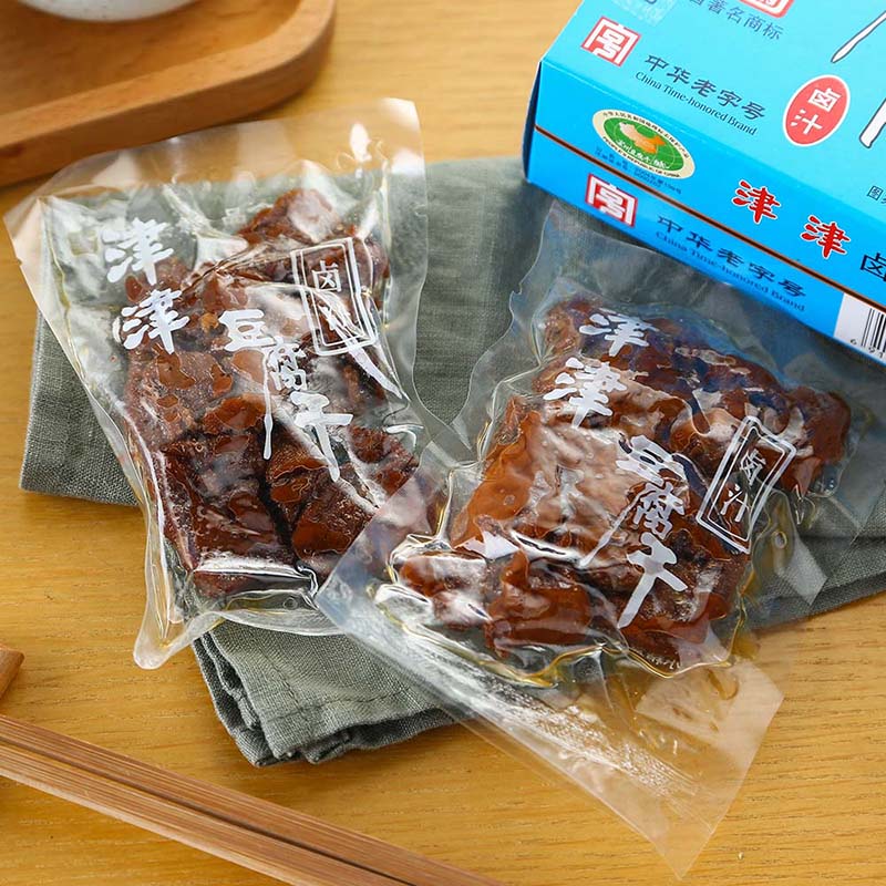 津津 豆腐干360g混合多口味 苏州特产高蛋白素食卤味零食中华老字号
