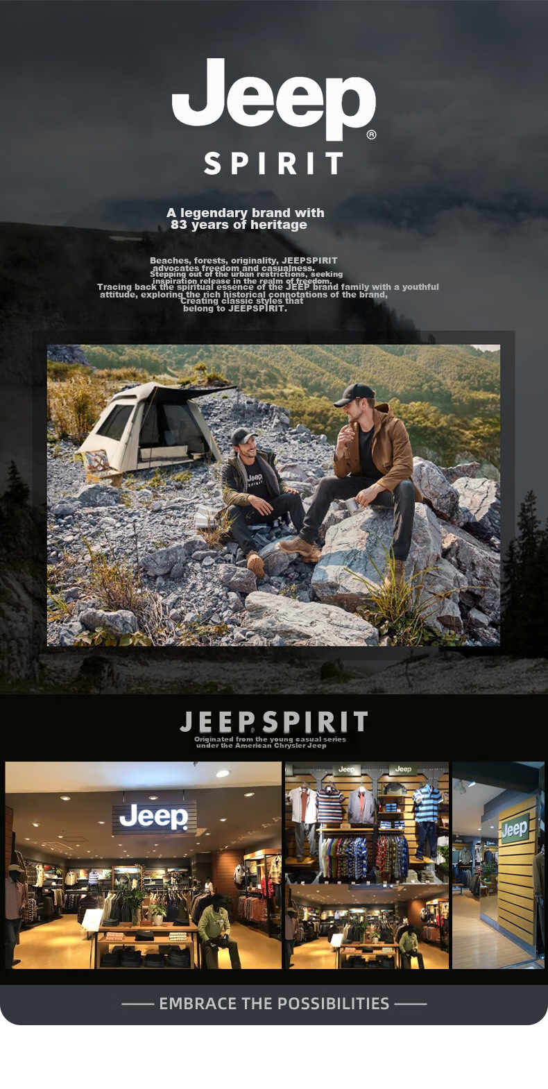 JEEP SPIRIT Men's Winter Jacket, Fleece-Lined Double-Sided Fleece Sports Coat, Stand-Collar Cardigan Inner Lining Fleece Clothing for Me 1