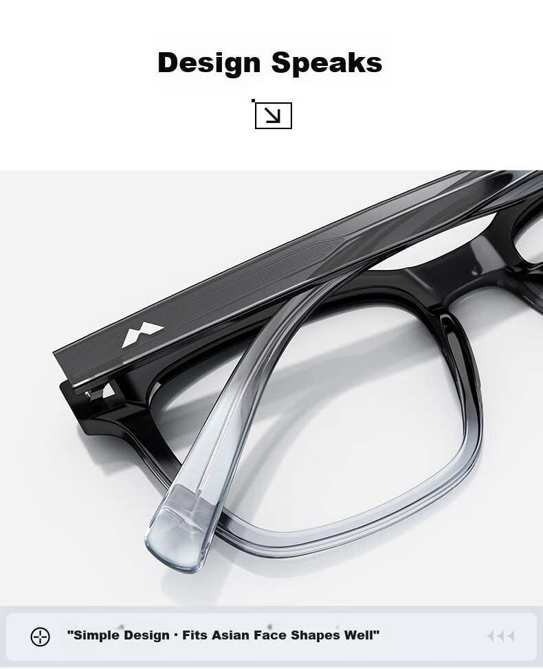 MOLSSION MOLSION Eyeglass Frames for Men And Women Students, Suitable for Myopia Lenses, MJ3039 1