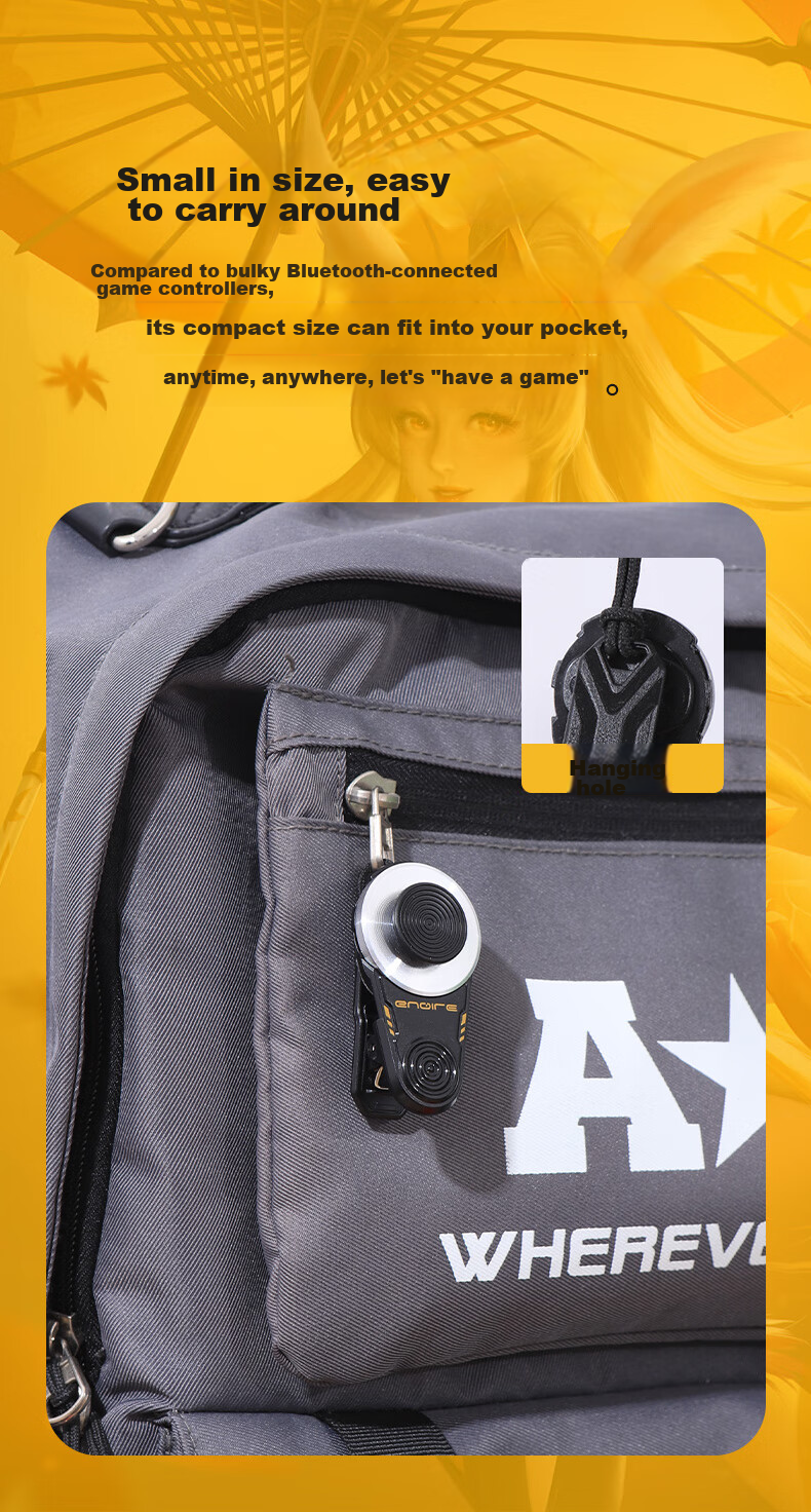 BIAZE Mobile Game Controller, PUBG Helper And Peace Elite Assistant, Mechanical Pressure Gun DNF Honor of Kings Gaming Accessory Grip, Specially Designed for Apple And Android, YX84 11