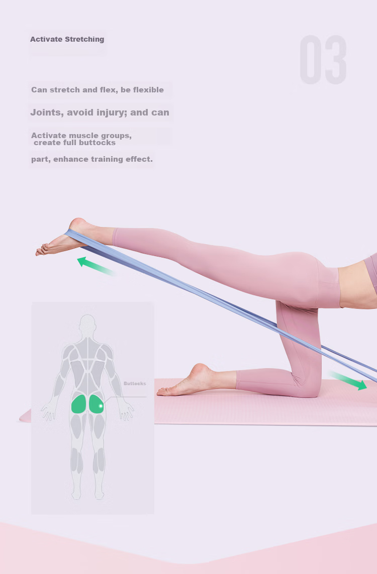 Keep Fitness Resistance Band, Latex Elastic Band for Back Exercises And Yoga, Pilates K-Rox Pink 10 Lbs 7