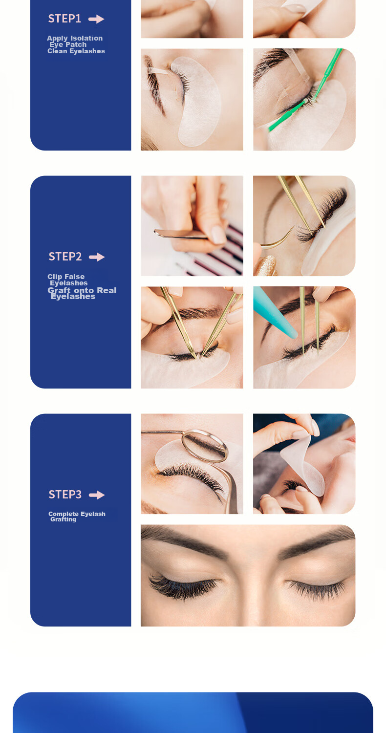 Sude False Eyelash Tweezers, Professional High-Precision Lash Applicator And Grafting Tool Set, Versatile Professional Lash Opening Tool Kit 10