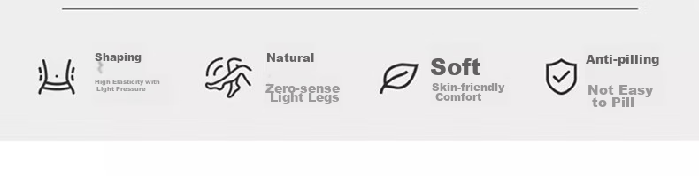 LangSha Women's Leggings for Autumn And Winter, Sheer Fleece-Lined for Warmth, Fake Sheer Effect, Bare Leg Look, Single-Layer Integrated Pantyhose for Outdoor Wear 16