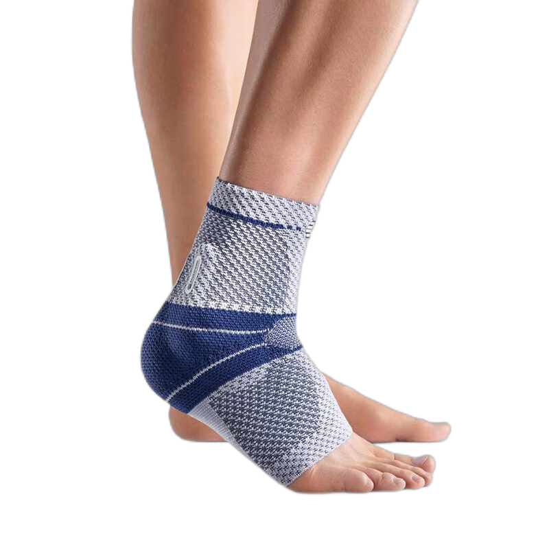 BAUERFEIND Ankle Brace, MalleoTrain, Titanium Gray, Left Foot, Size 2, Single Piece