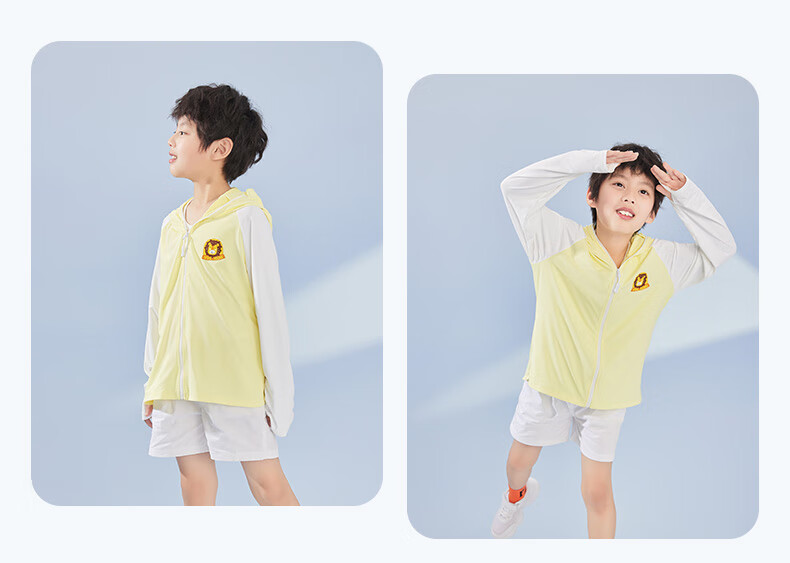 VVC Children's Sun Protection Clothing, UV-Resistant Ice Silk Thin Sun Protection Shawl, Unicorn (Light Purple), Girls' -140 11