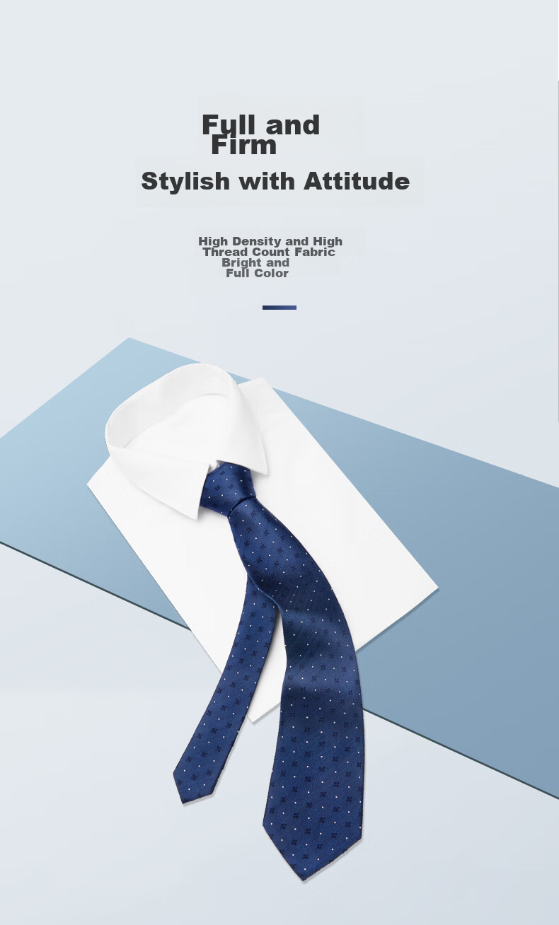 Luomeng Silk Tie for Men, Business Formal Wear, Korean Style, Solid Color, 8cm Hand-Tied Bow, Work And Wedding Tie, Gift Box Set 4