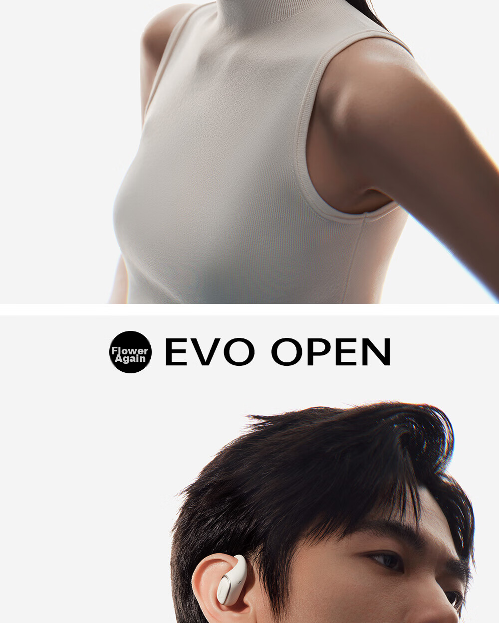 EDIFIER Evo Open Bluetooth Headphones, Open-Style Sports Earphones, Long Battery Life, Comfortable And Secure Fit, Spatial Audio, Call Noise Reduction, Mother-Of White, Graduation Gift 33