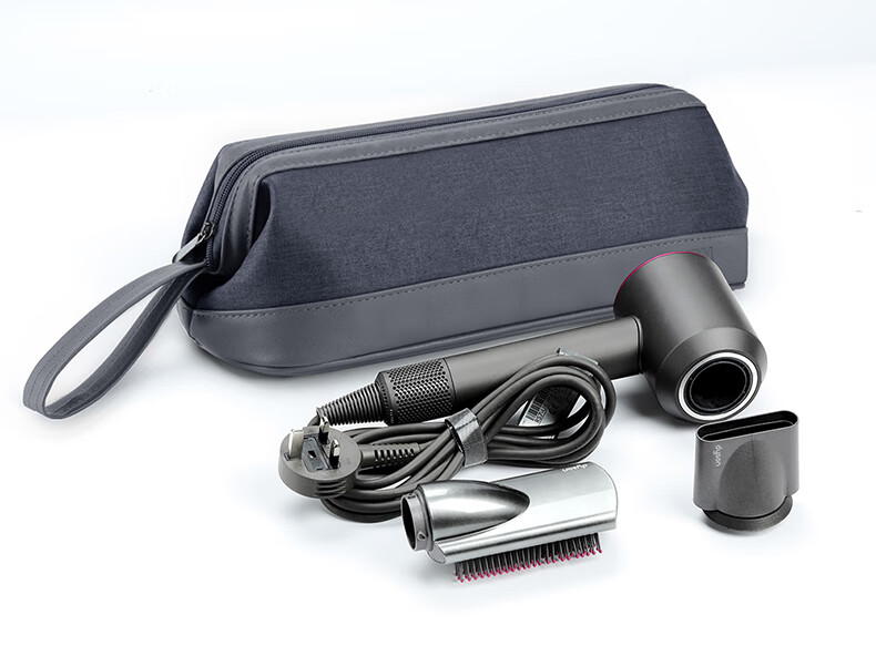 BUBM Hair Dryer Storage Bag, Lai Fen Hair Dryer Storage Pouch, Suitable for Dyson Hair Curler Accessories, Travel Storage Box 8