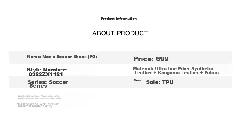 KELME Adult Soccer Cleats for Men, Holy Grail Series FG Long Studs, Non-Slip Breathable Training Shoes, White, Size 45 10