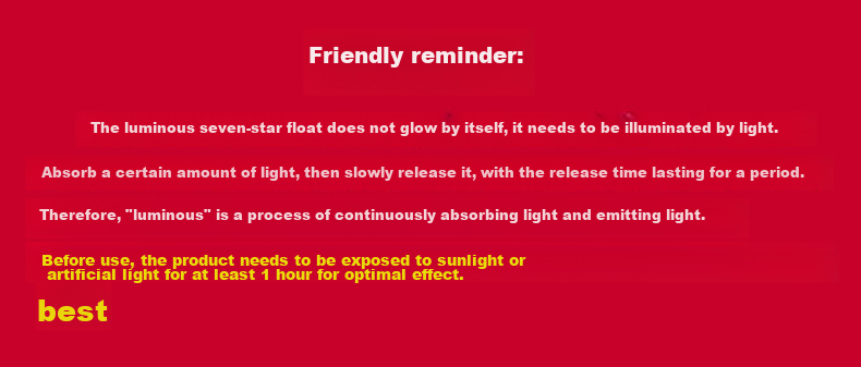Minjianyiren Luminous Seven-Star Float 7+2, High-Sensitivity Traditional Fishing Float, Fluorescent Bean Float, Wild Fishing Olive-Shaped Buoy, Fishing Float 3