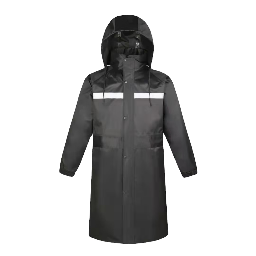 Gongtai Thickened Adult One-Piece Raincoat GT-ST04 Outdoor Heavy Rainproof Spring Yafang Long Full-Body Integrated Double-Layer Rain Poncho L