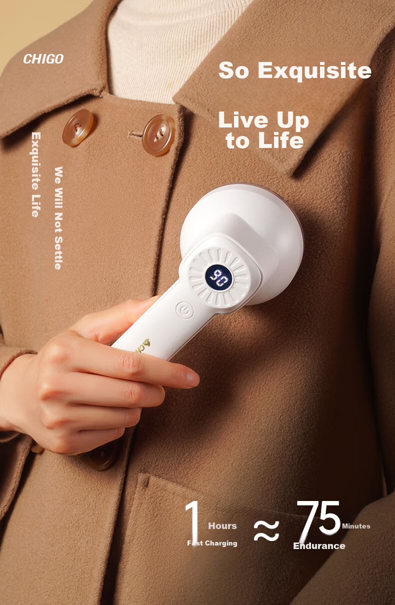 CHIGO Best-Selling 80,000+ Lint Roller, Sweater Shaver, Clothing Ball Remover, Hair Removal Tool, Shaver, Defuzzing Device, M108 Lint Removal Tool 14