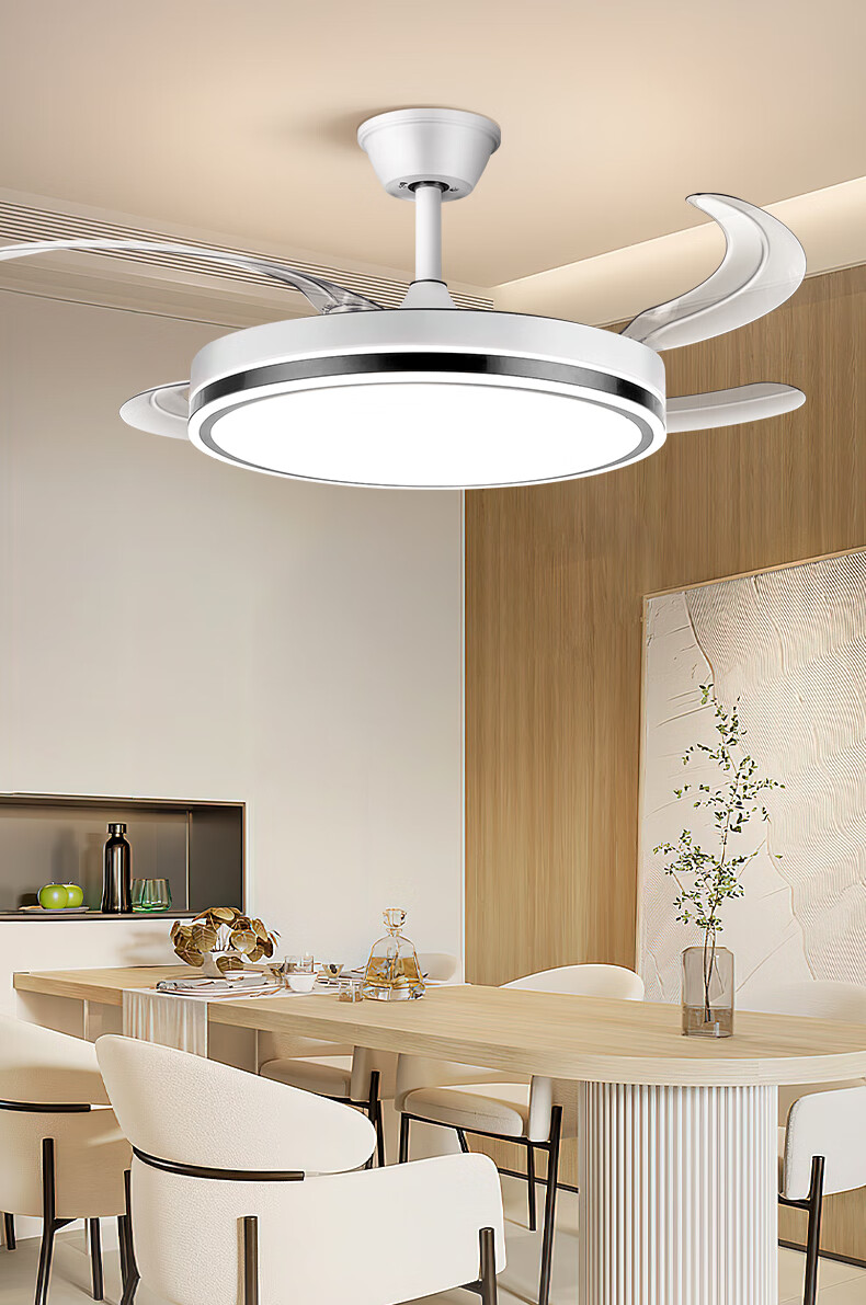 ARROW Arrow Brand Pure Light Source Eye Protection Walnut Wood Fan Lamp Vintage Simple Ceiling Light Fixture 1