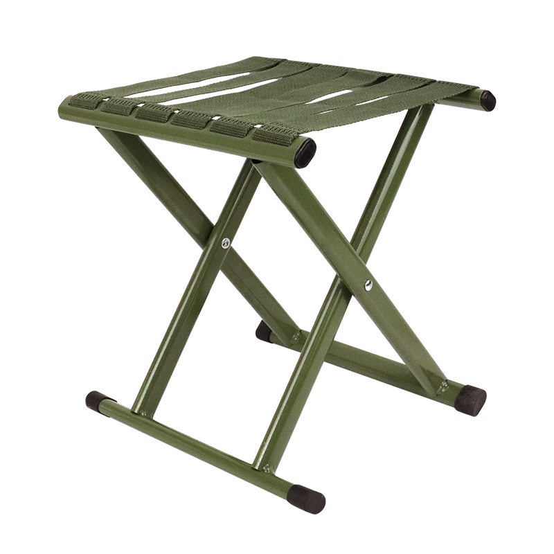 Jiuchengu Folding Portable Thick Backrest Home Small Stool School Train Outdoor Durable Stool 6344