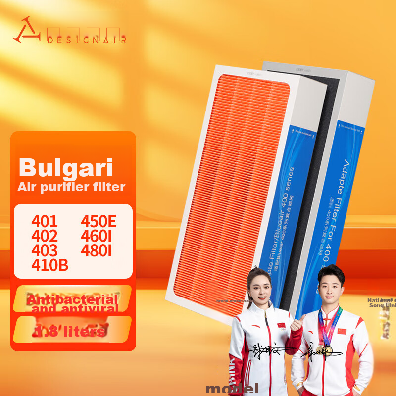 Dingzikonqi Compatible Filter Cartridge for Blueair Air Purifier, NGB Composite Filter Suitable for 403/450E/410B/460i/480i