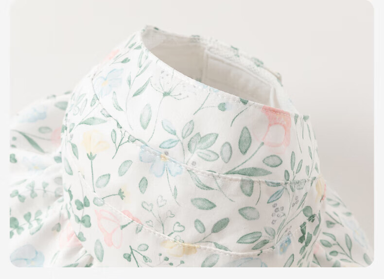 DAVE & BELLA Children's Hat, Summer Girls' Outdoor Printed Bucket Hat, Stylish Sun Visor for Baby Girls 9