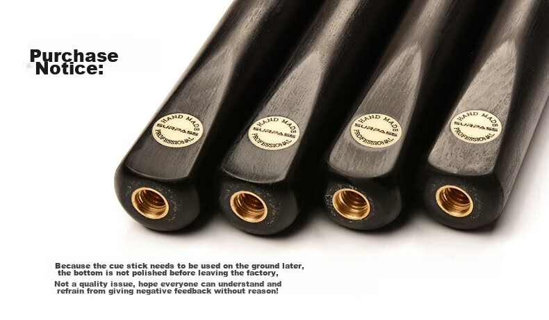 Jianying Billiard Cue, Small Tip Cue, Detachable, Colorful Black 8 Snooker Cue Set, Chinese Black Eight, 3/4 Pool Cue, SC2501 18