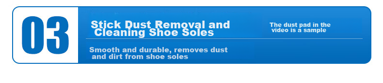 BAIGE Dust Removal Mat, Removable Shoe Sole Dust Cleaning Room, Blue, 60*90cm (300 Sheets), Upgraded Version CW2A3420 8
