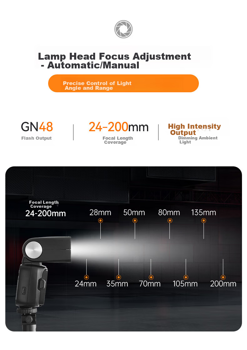 JINBEI Hi-460MAX Hot Shoe Flash for DSLR And Mirrorless Cameras, TTL High-Speed Sync, Portable for Outdoor Shooting, Compatible with Sony Hi-460MAX Sony Version (For Sony) 17