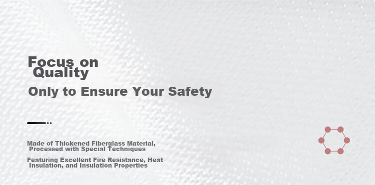 JINGXI Fire Blanket, Fiberglass Fire-Resistant Mat, for Home Kitchen Canteen Use, Fire Extinguisher Box, Escape Blanket, 1.5M X 1.5M 7
