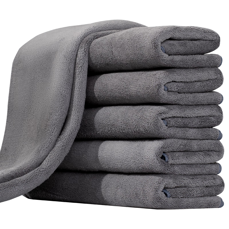 CHUSHE Suede Cleaning Cloth, Set of 3, Strong Absorbency, Car Interior Use, Thickened, Lint-Free, Car-Friendly