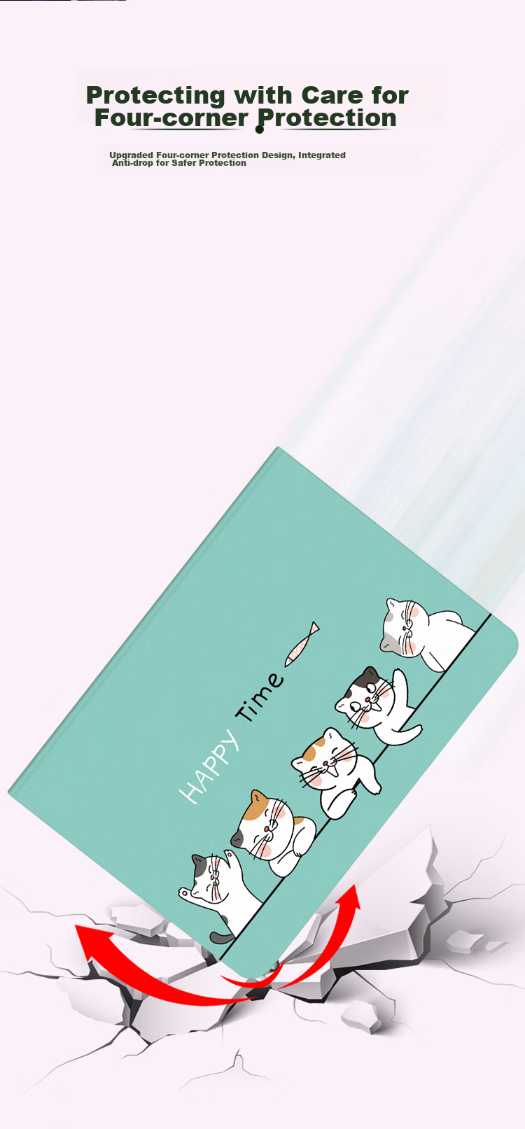 Jiangming Compatible with OPPO Pad 3 Pro 12.1-Inch Protective Case, 2024 Model Universal OnePlus Tablet Pad12.1 Third-Generation Snapdragon Tablet Protective Case, Creative Painted Desig 7