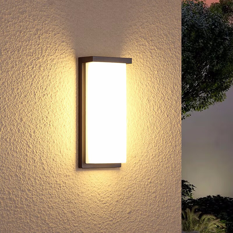 ZIDENG Garden Wall Light for Entrance, Outdoor Waterproof Light for Villa Courtyard, Exterior Wall Gate, Balcony Super Bright Wall Lamp