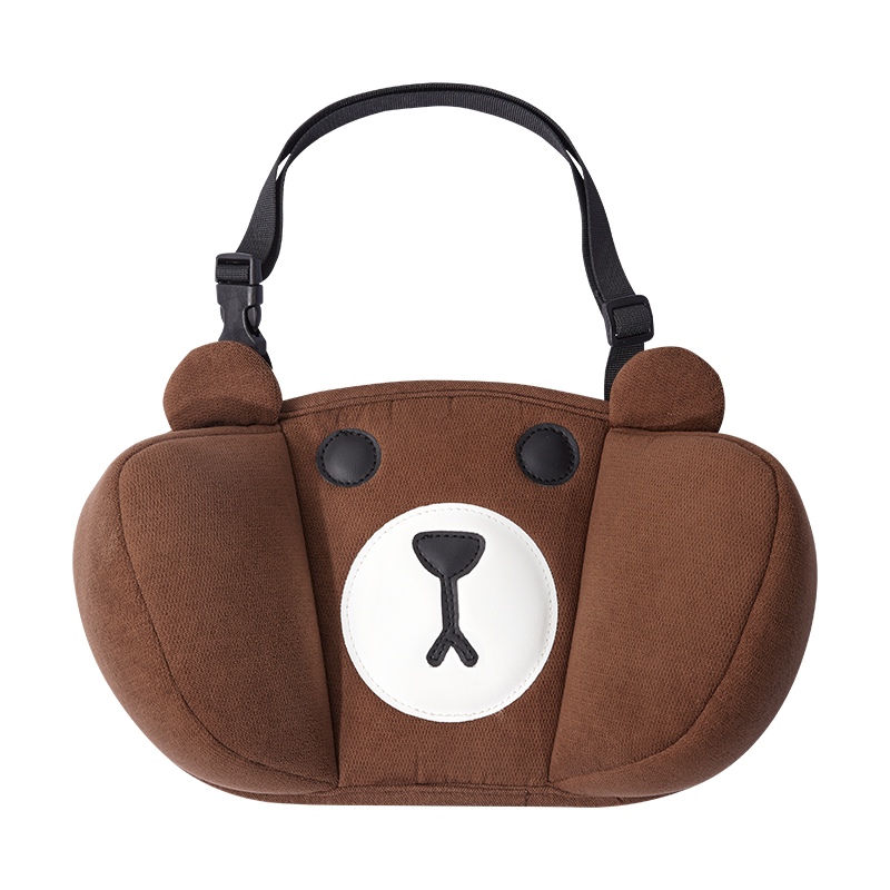BIMLL B Car Child Headrest, Side Sleeping Neck Support Pillow, Car Passenger Seat Side Cushion, In-Car Rear Seat Sleeping Aid