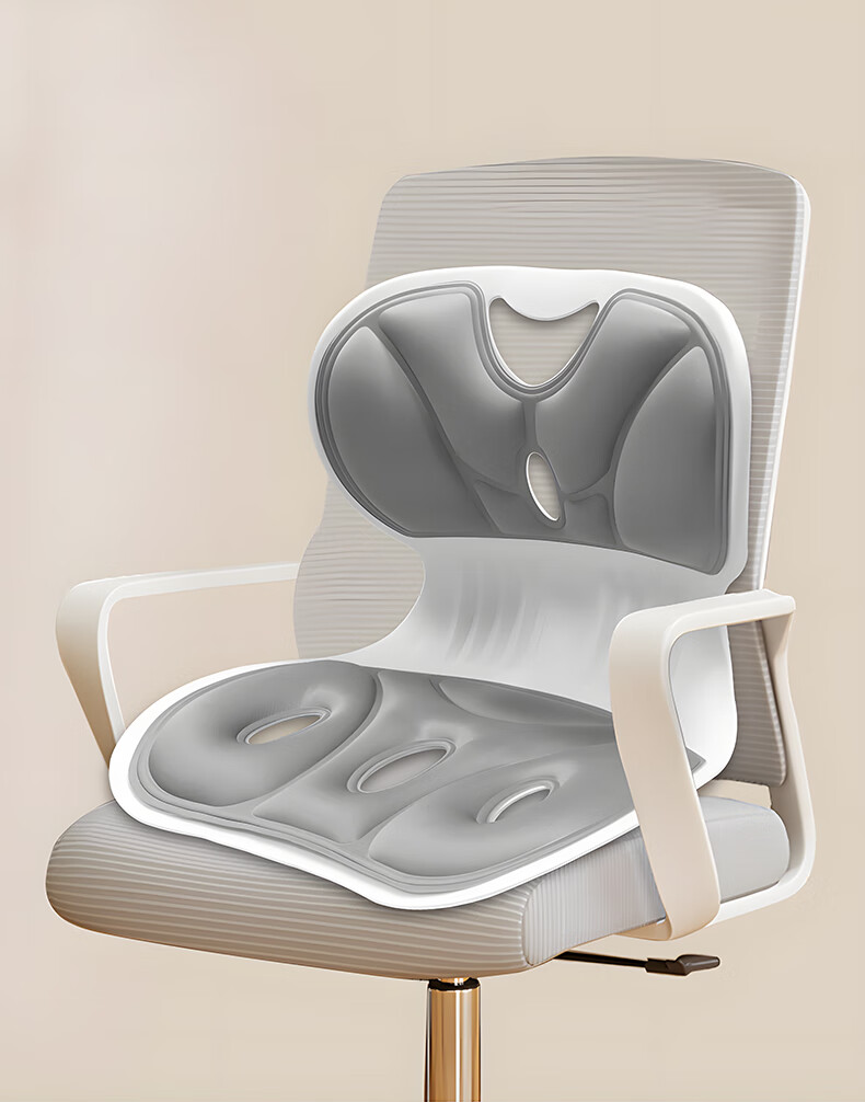 Jingmao Lumbar Support Cushion, Comfortable for Long Sitting, Office And Home Use, Back Support Pad, Waist Brace, Hunchback Correction Seat Cushio 6