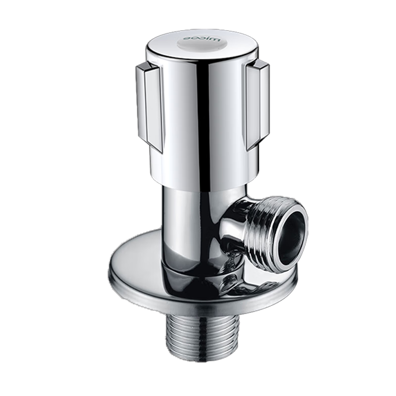 MICOE Brass Body Thickened Angle Valve Quick Open Hot and Cold Water Triangle Valve 1/2 Inch Interface Stop Valve F1016