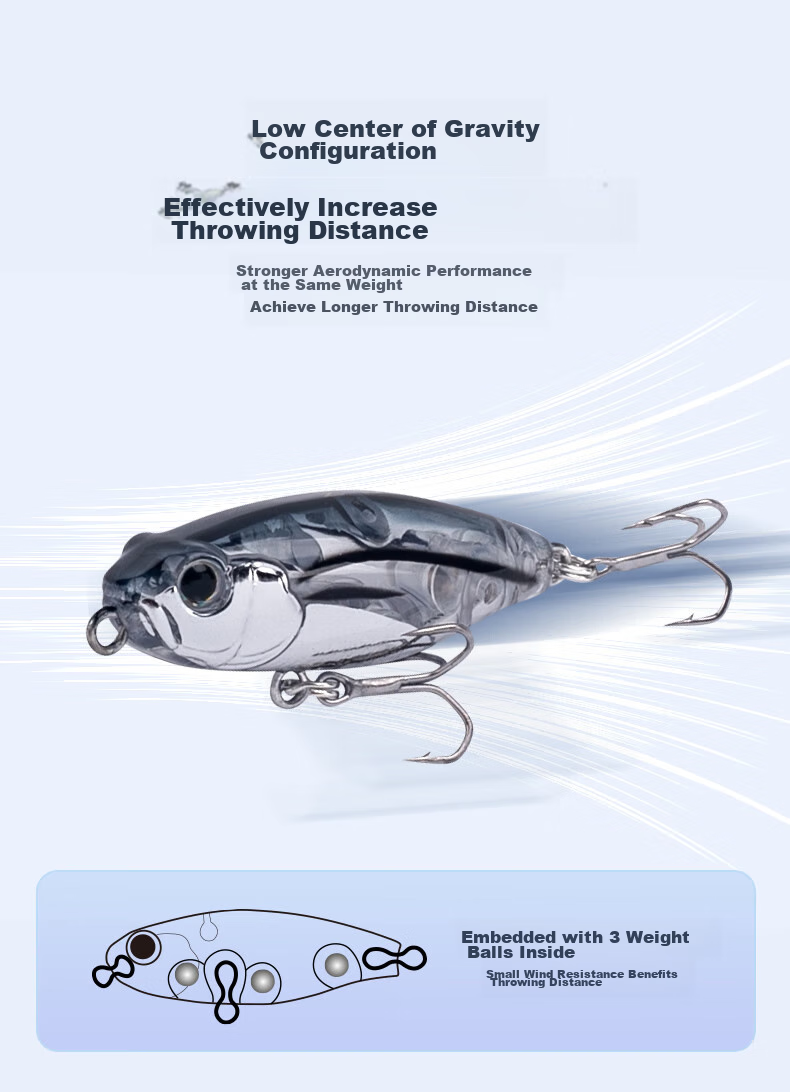 Guowangluya Lure Fishing Bait Set: Micro Fish-Shaped Dog Lure, Surface Floating Pencil Lure for Long-Distance Casting, Freshwater Topmouth Culter Bait 4