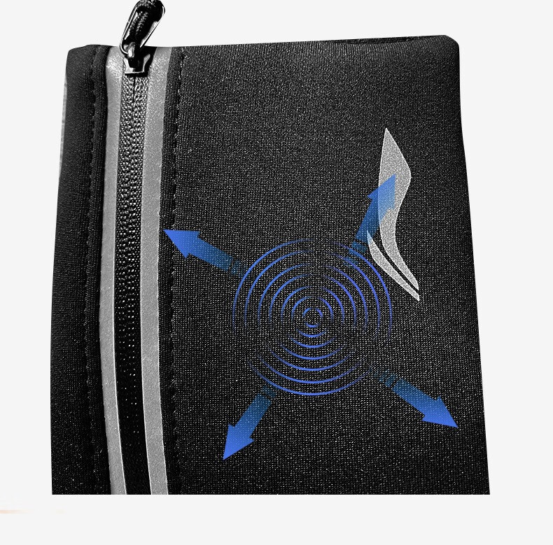 Li-Ning Running Waist Bag Unisex Sports Belt Pack Multifunctional Waterproof Zipper Phone Pouch Marathon Running Bag 22