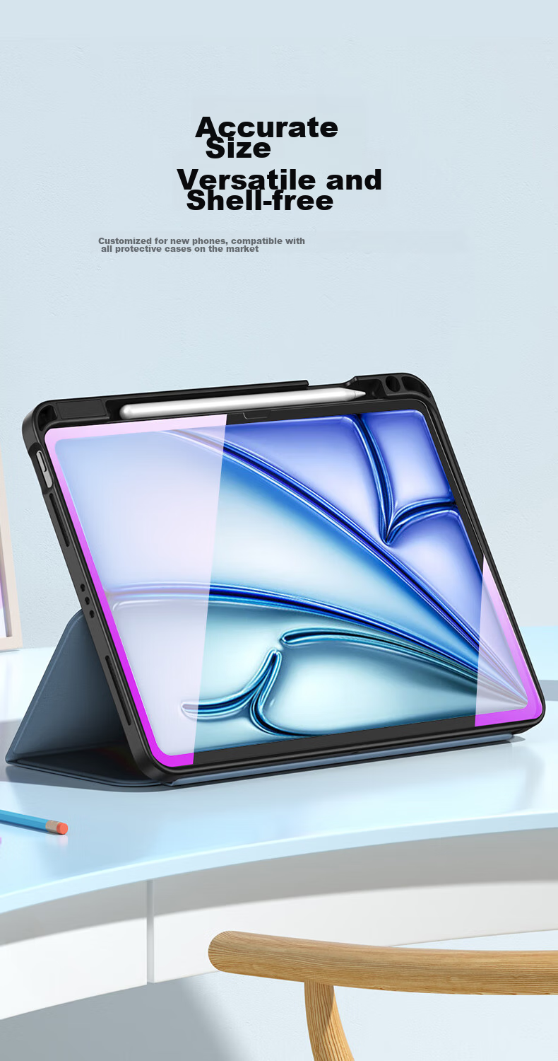 CangHua Tempered Glass Screen Protector for 2026 IPad Air 11, Eye Protection Anti-Blue Light, 11-Inch M4 Chip, Compatible with 2025 IPad Air 8/7/6 Apple Tablet Protective Film 16