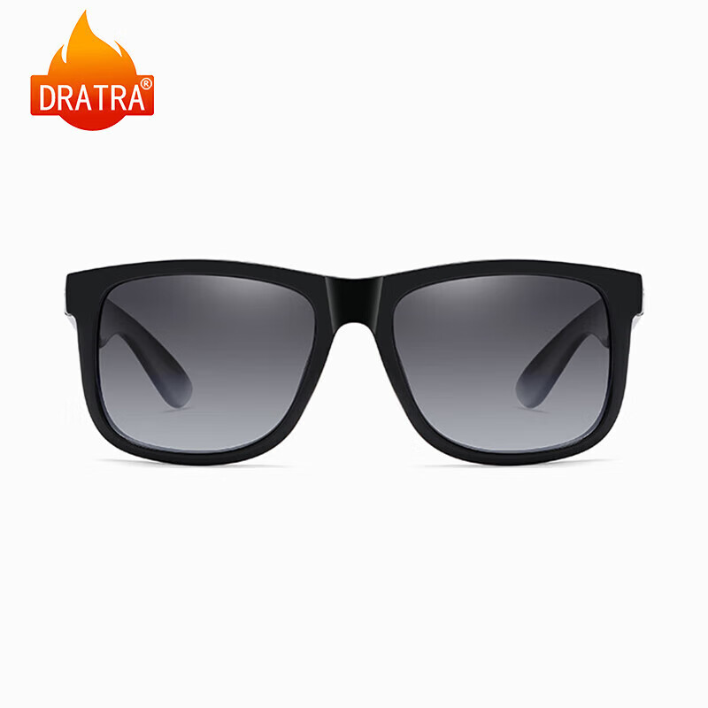 DRATRA Polarized Sunglasses Unisex Large Frame UV Protection Fishing Outdoor Sports Fashion Trendy Sunglasses