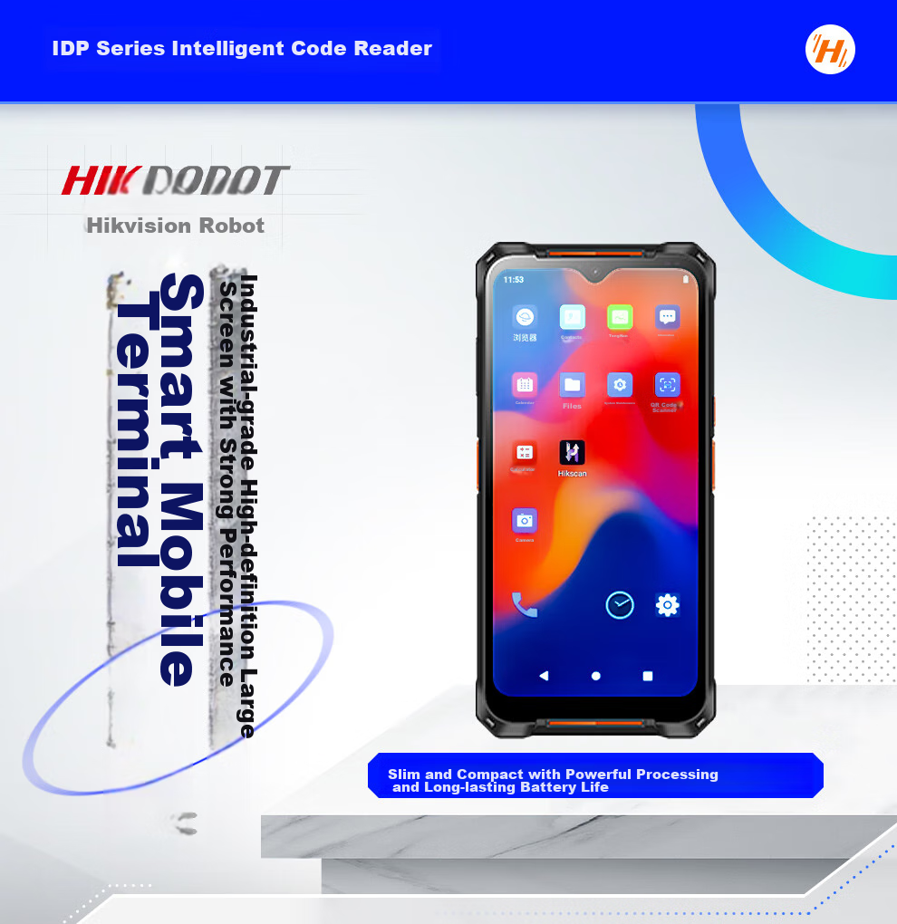 Haikangwei Data Collection Terminal PDA, Industrial Handheld Terminal, Barcode Scanner, Warehouse Logistics Express Inventory Machine, MV-IDP5102/SE2&32 1